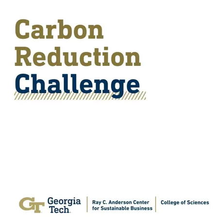 GA Tech Carbon Reduction Challenge logo